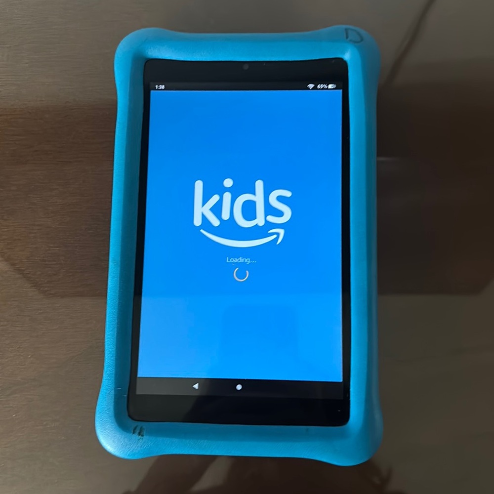 Amazon Fire HD 8 kids edition tablet 8” with case purchased in 2018